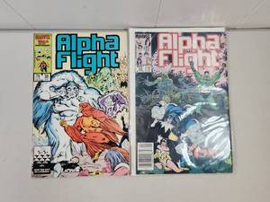lot 261 image: Marvel Alpha Flight Comic Book Collection Issues #30 and #38