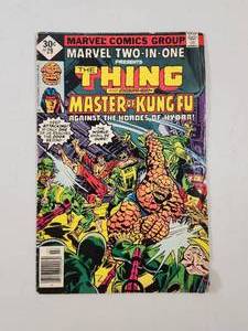 lot 262 image: Marvel Two-in-One #30 The Thing Master of Kung Fu Comic Book 1977