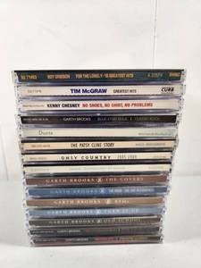lot 282 image: Country Music CD Collection - 15 Albums