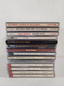 lot 284 image: Mixed Genre CD Collection - Jazz, Classical, R&B, and More