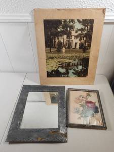 lot 346 image: Collection of Framed Art and Historical Photographs with Decorative Frames