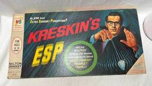 lot 39 image: Kreskins ESP Board Game by Milton Bradley