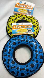 lot 69 image: Ultra Durable Dog Chew Toy Ring Set