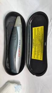 lot 75 image: COLDHEAT Cordless Soldering Iron in Case