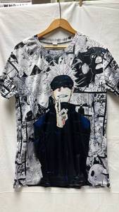 lot 88 image: Jujutsu Kaisen Anime Manga All Over Print T-Shirt (Adult Small)