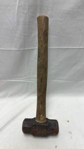 lot 90 image: Old Wooden Handle Sledgehammer