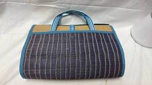 lot 95 image: Beach Mat Set with Woven Handles