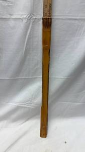 lot 116 image: Hand Carved Bamboo Backscratcher
