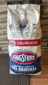 lot 124 image: Kingsford Original Charcoal Briquettes 40lb Value Pack