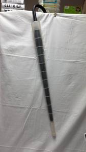 lot 127 image: Black Stick Umbrella with Curved Handle