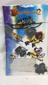 lot 150 image: Disney Descendants 2 Character Jewelry Necklace Set