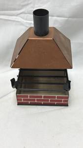 lot 266 image: Miniature Fireplace Cigarette Holder & Ashtray Made in Japan
