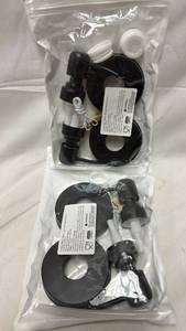 lot 269 image: Mason jar Soap Dispenser Lids (2 sets of 2 Dispensers)