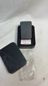 lot 282 image: Star Black Matte Lighter with Gift Box