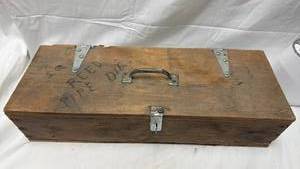 lot 308 image: Tap and Die Threading Tool Set in Wooden Box