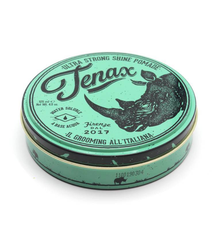 lot 27067 image: Tenax Water Based Pomade, Ultra Strong Hold with Maximum Shine, 4.5 Ounces - Retail $16
