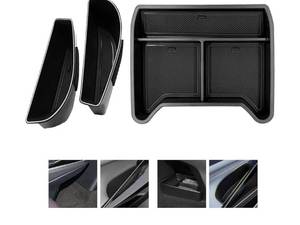 lot 46109 image: (49)2024 2025 VW ID.4 Center Console Organizer Door Handle Storage Box Compatible with VW ID.4 2025-2021 Door Side Storage Box Handle Pocket - Retail $24