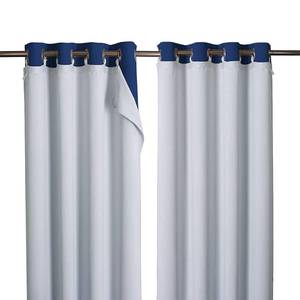 lot 46149 image: NICETOWN Blackout Curtain Liners for Sheer Curtains, Cold Heat Light Noise Blocking Liners with Rings Easy to Open and Closed, Thermal Liners for 84 inches Long Curtains, 1 Pair, 50 x 80 Per Panel - Retail $20
