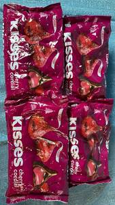 lot 2048 image: Hersheys Kisses Cherry Cordial Chocolate Candy 12-Pack