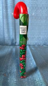 lot 2073 image: Chocolatey Candy Gems Test Tube 20 count.