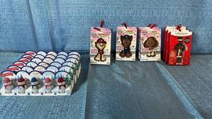 lot 2106 image: Holiday Chocolate Ornaments Collection Lindt Snowman and Paw Patrol Characters