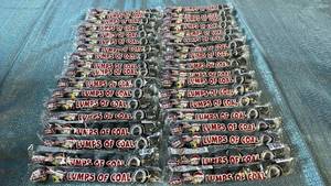 lot 2115 image: Dubble Bubble Lumps of Coal Christmas Gum Bulk Pack 36 Count