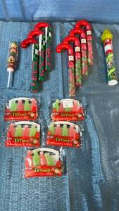 lot 2141 image: Holiday Candy Cane Collection with Elf Punch and Character Themed Treats