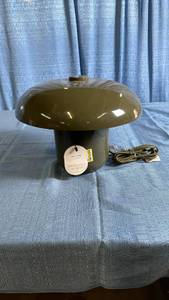 lot 3013 image: Threshold Touch Sensor Mushroom Table Lamp with Cord