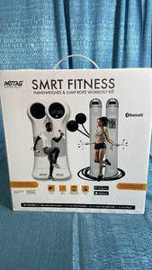 lot 3058 image: MOTAG Smart Fitness Handweights and Jump Rope Workout Kit