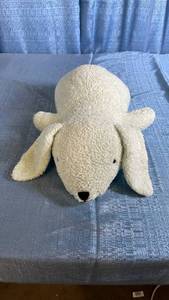 lot 3090 image: Pillowfort Plush Dog Throw Pillow
