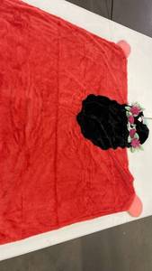 lot 3116 image: Disney Pillowfort Moana Hooded Blanket with Built-in Hand Mitts