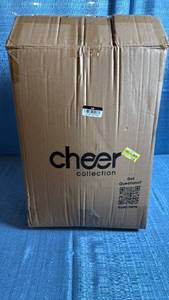 lot 8002 image: Cheer Collection Shredded Memory Foam Floor Pillow 32x16 Taupe