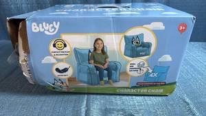 lot 8009 image: Bluey Character Chair Kids Furniture
