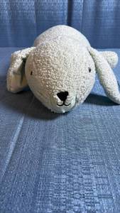 lot 8042 image: Pillowfort Brand 3lb Weighted Plush Bunny in Light Green Color