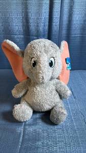 lot 8085 image: Weighted Plush Disney��s Dumbo Elephant Stuffed Animal Toy