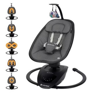 lot 5515 image: $200 Baby Trend Nu-Motion Infinity Swing with Interactive Display