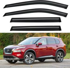 lot 5541 image: Nissan Rogue Window Visors Rain Guards 2021-2026 Out-Channel