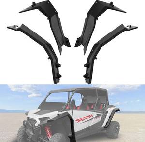 lot 5608 image: $161 Fender Flares for Polaris RZR XP 1000 Front & Rear Full Coverage