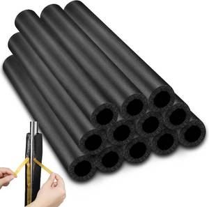 lot 5656 image: 12 Pack Pipe Insulation Foam Tube, 2.13 x 1.31 ft, Pre-Slit