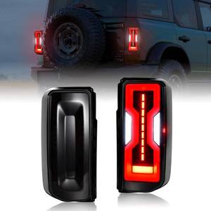 lot 5659 image: $130 LED Tail Lights for 2021-2024 Ford Bronco 24 Smoke Plug&Play
