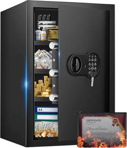 lot 5674 image: $130 Mitlvge 23.62 Tall Extra Large Home Safe with Digital Keypad