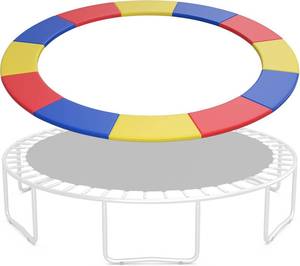 lot 5755 image: $53 GYMAX Trampoline Spring Cover 8FT Safety Pad
