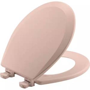lot 5780 image: Bemis Residential Molded Wood Toilet Seat Venetian Pink
