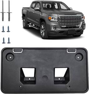 lot 5781 image: Front Bumper License Plate Frame for GMC Canyon 2021-22 GM1068214