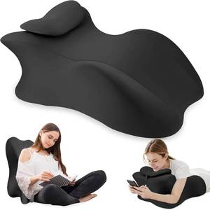 lot 5803 image: $50 MYFAMIREA Memory Foam Wedge Pillow for Adults, Removable Cover
