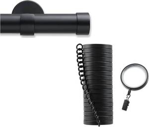 lot 5806 image: $90 MODE Cambria Designer Series Curtain Rod - 5 ft, 1-18 Dia