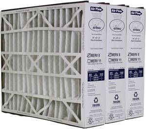 lot 5822 image: $79 Trion Air Bear 20x25x5 MERV 8 Filter Replacement 3 Pack