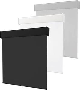 lot 5827 image: Melodieux 100% Blackout Cordless Roller Shade 52x72 Black