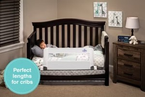 lot 5849 image: Regalo Convertible Swing Down Crib Rail