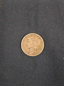 lot 52942 image: United States Mercury dime